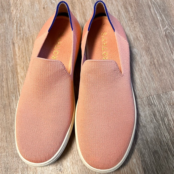 Rothy's Pink Slip-On Sneakers Loafers The Original Shoes Flats Moccasins - Picture 2 of 7